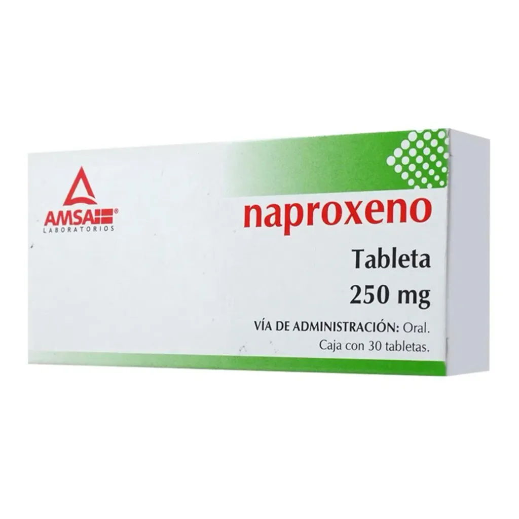 Naproxeno 250 Mg Tab 30